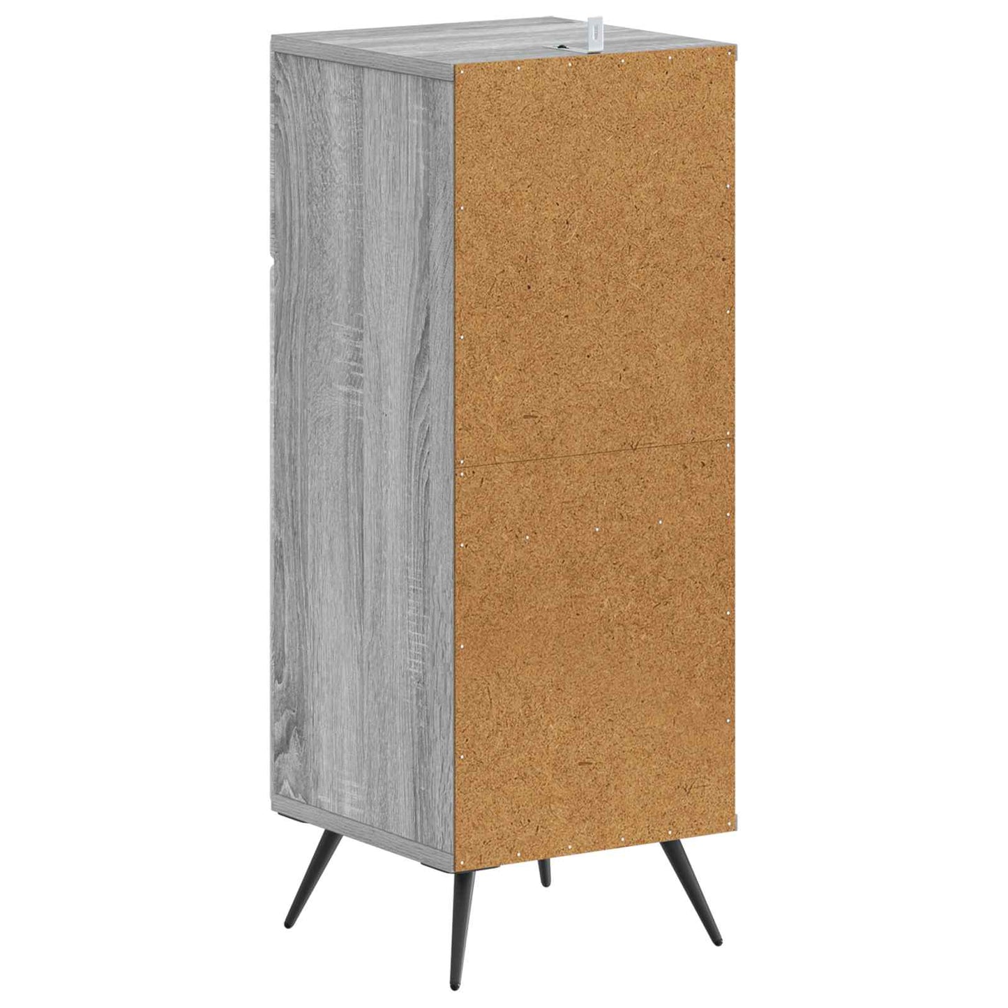 vidaXL Bathroom Storage Cainet BREDA Grey Sonoma 30 x 31 x 80 cm 6