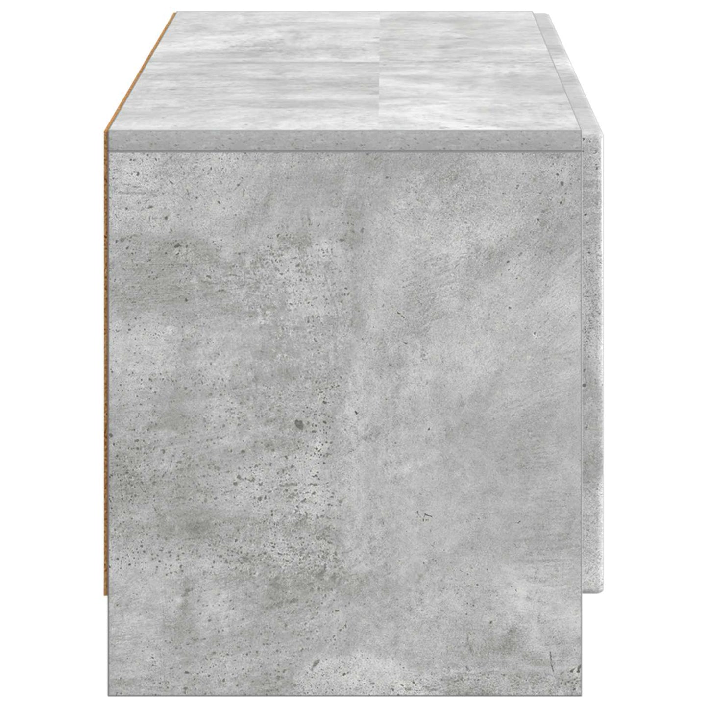 vidaXL TV Cabinet Concrete Grey Engineered Wood 6