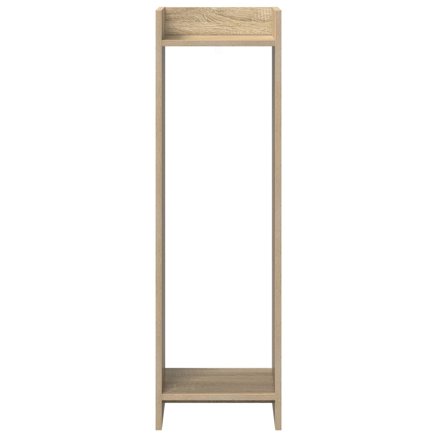 vidaXL Plant Stand 2 pcs Sonoma Oak 30 x 30 x 100 cm Engineered Wood 6