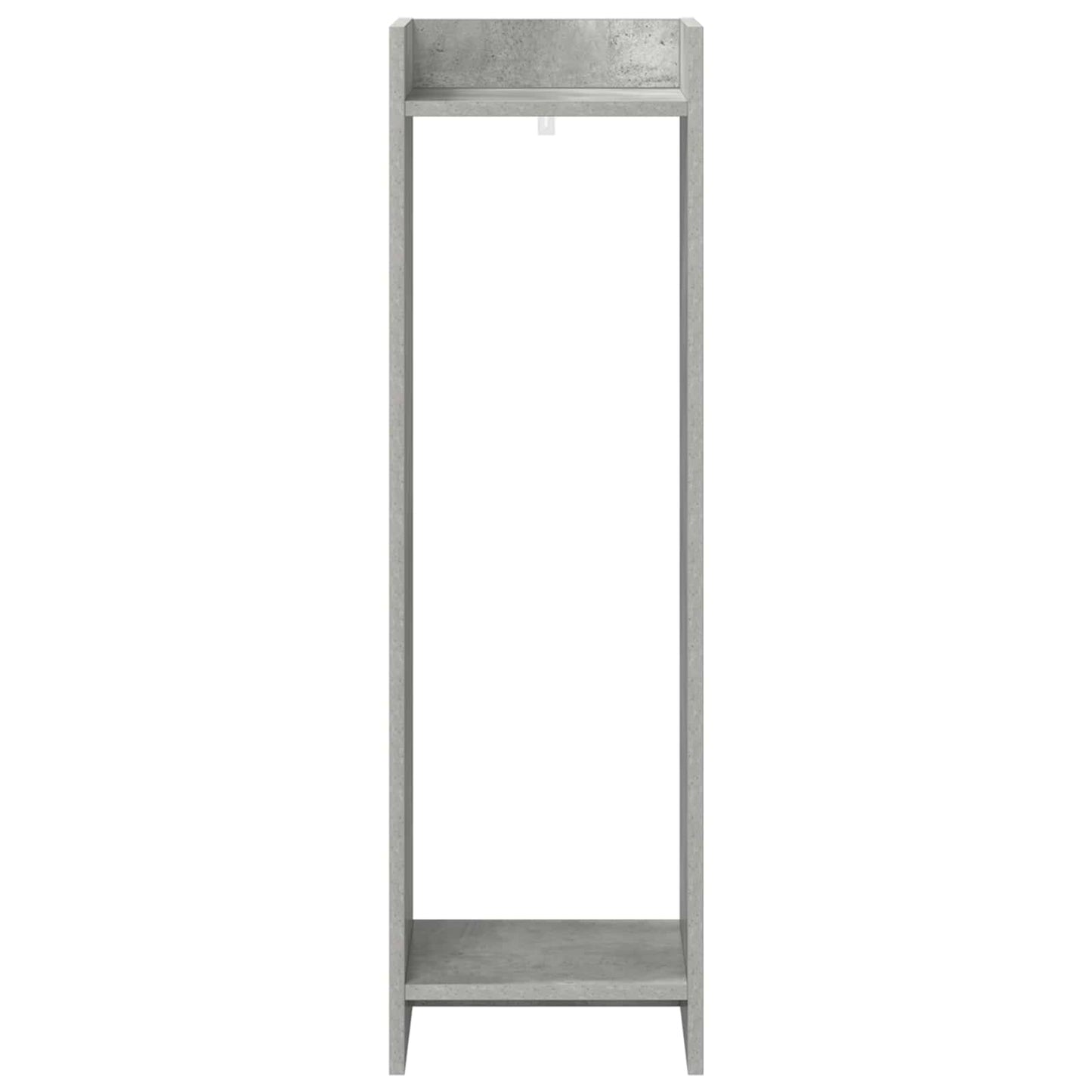 vidaXL Plant Stand 2 pcs Concrete Grey 30 x 30 x 100 cm 6