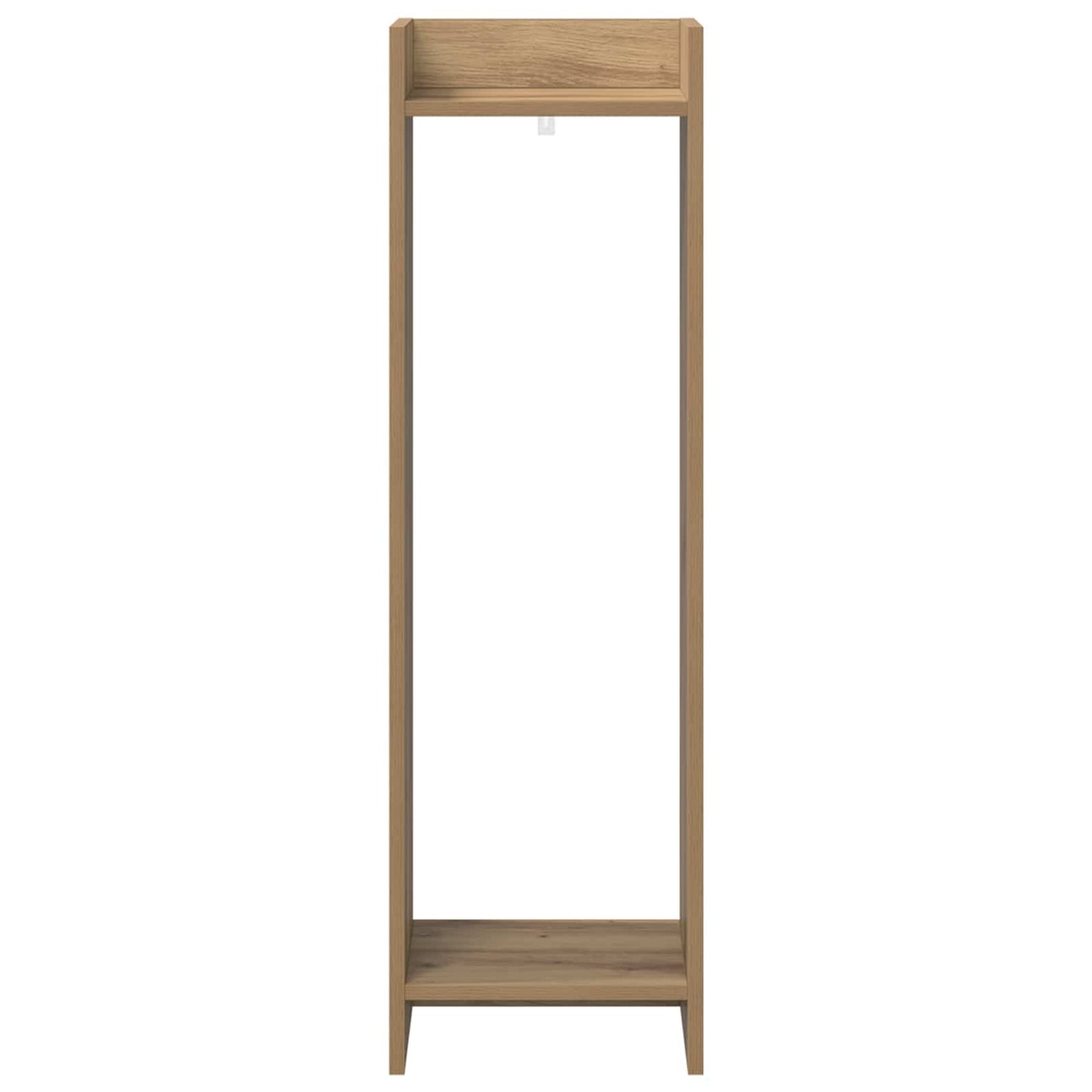 vidaXL Plant Stand 2 pcs Artisan Oak 30 x 30 x 100 cm Engineered Wood 6
