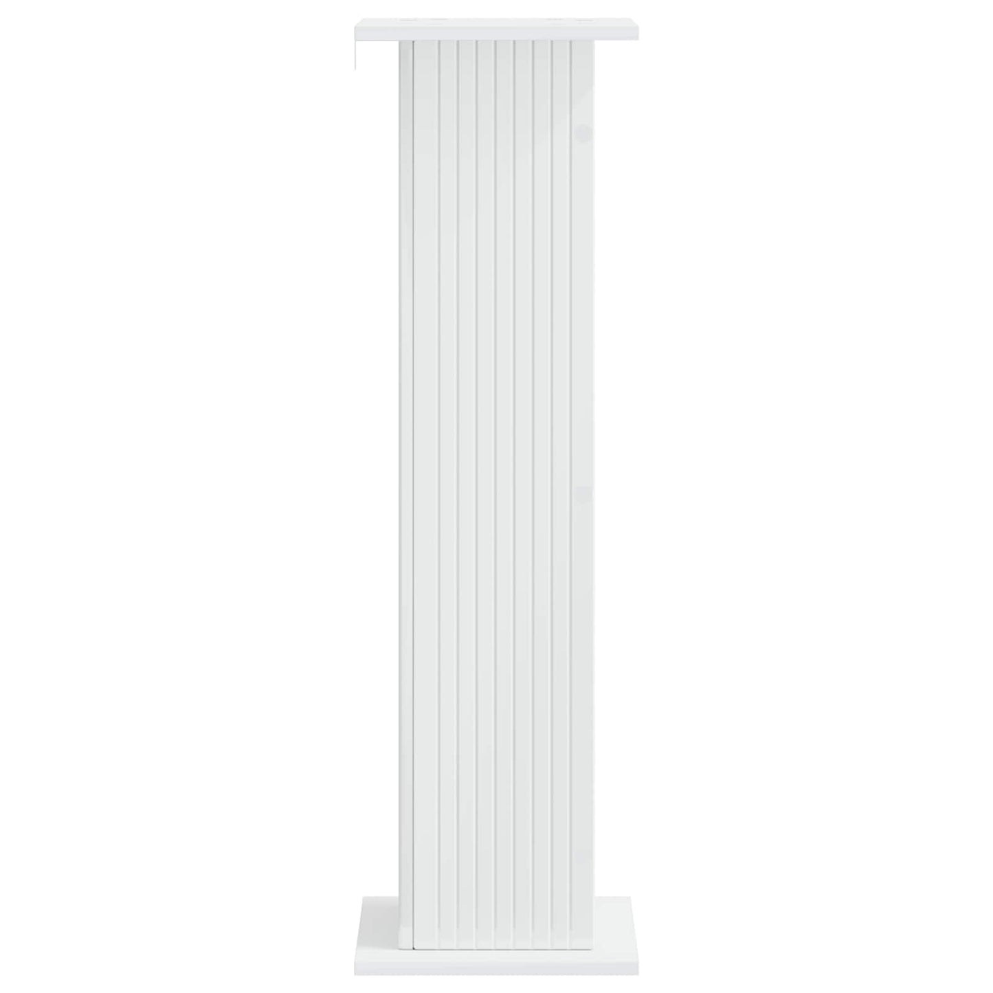 vidaXL Plant Stand High Gloss White 30.5 x 30 x 100.5 cm 6