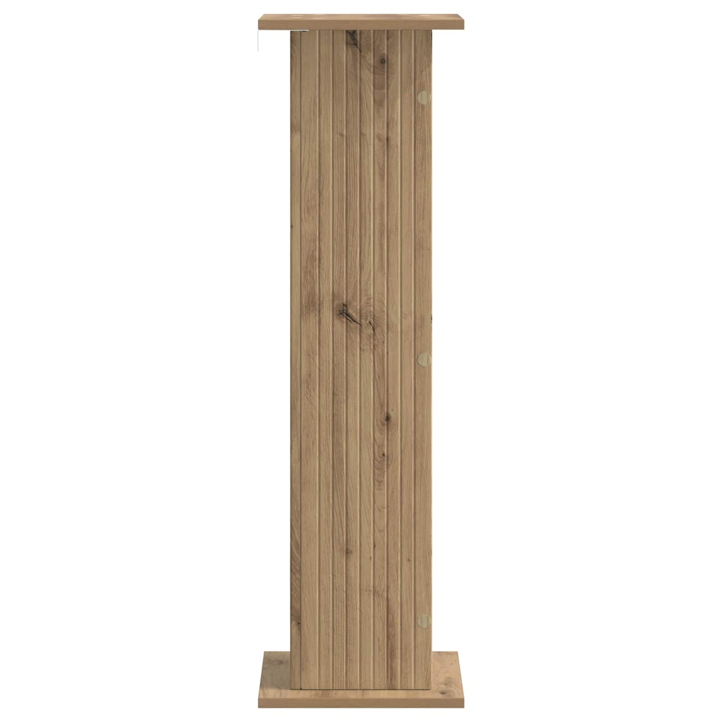 vidaXL Plant Stand Artisan Oak 30.5 x 30 x 100.5 cm Engineered Wood 6
