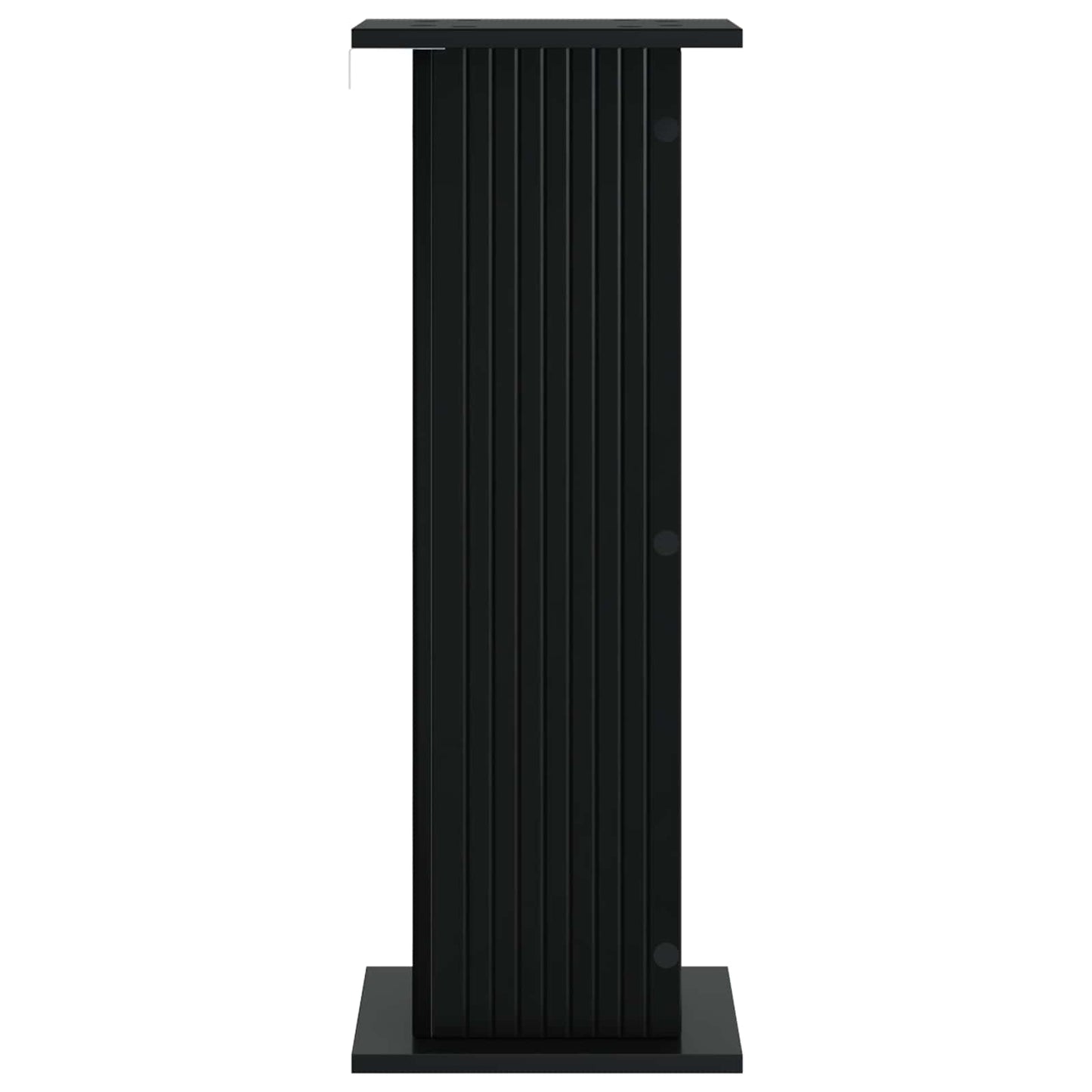 vidaXL Plant Stand Black 30.5 x 30 x 80.5 cm Engineered Wood 6