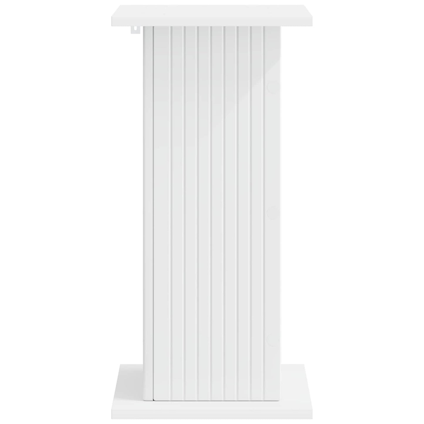 vidaXL Plant Stand 2 pcs White 30.5 x 30 x 60.5 cm Engineered Wood 6