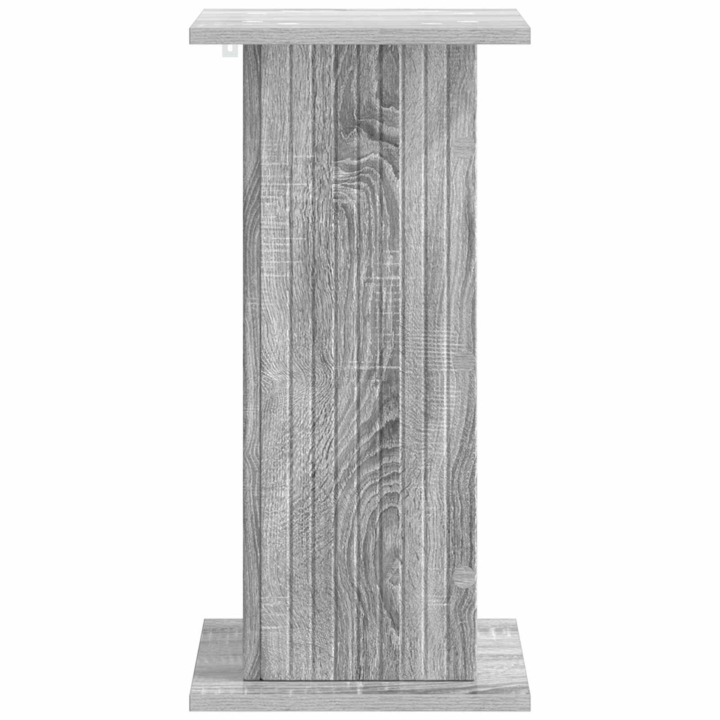 vidaXL Plant Stand 2 pcs Grey Sonoma 30.5 x 30 x 60.5 cm 6