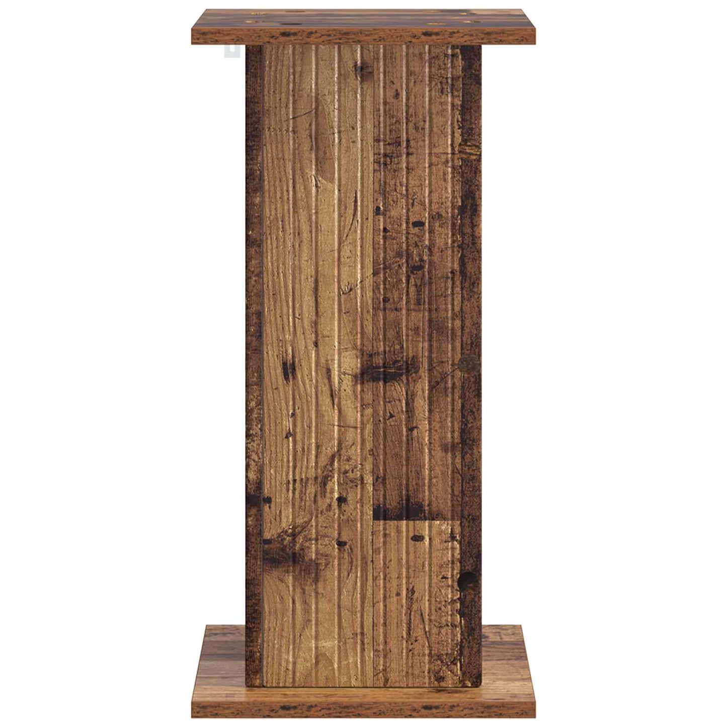 vidaXL Plant Stand 2 pcs Old Wood 30.5 x 30 x 60.5 cm Engineered Wood 6