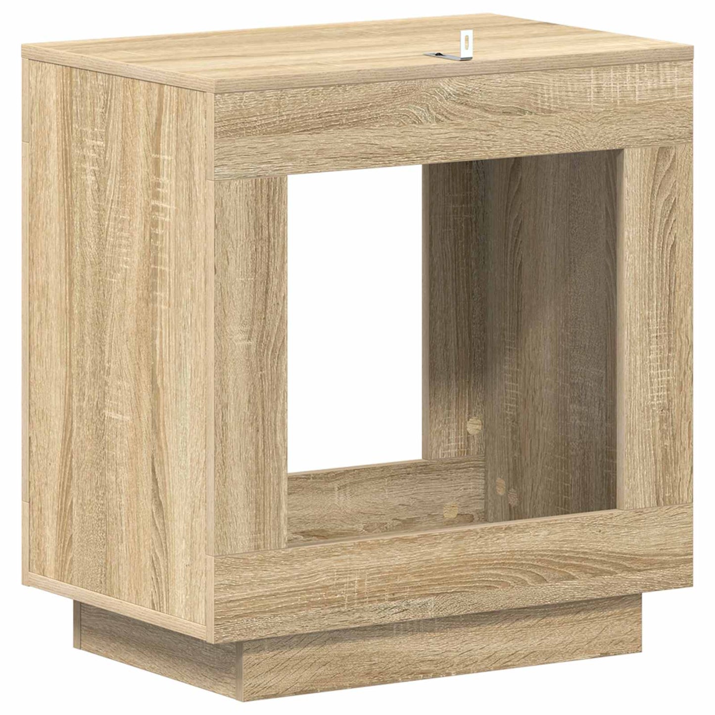 vidaXL Side Table Sonoma Oak 60 x 40 x 65 cm Engineered Wood 6