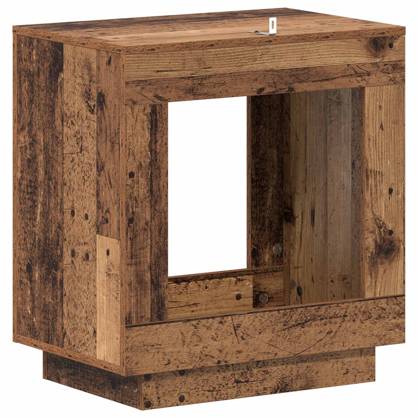 vidaXL Side Table Old Wood 60 x 40 x 65 cm Engineered Wood 6