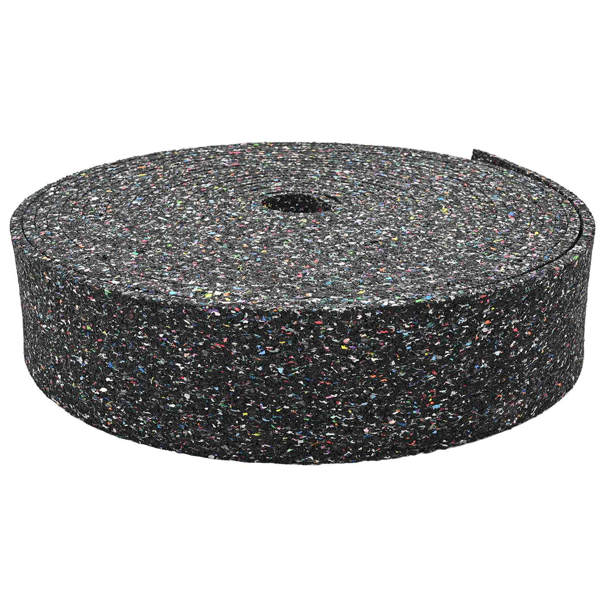 vidaXL Rubber Granulate Roll Black 2000 x 12 x 0.6 cm Rubber 6
