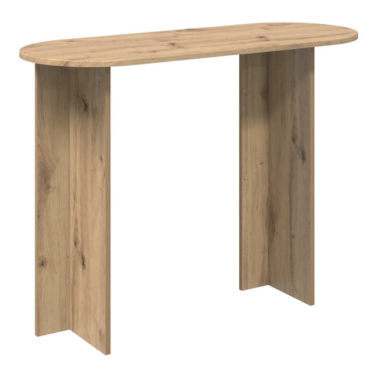 Console Table 100 x 39.5 x 75 cm Engineered Wood Artisan oak