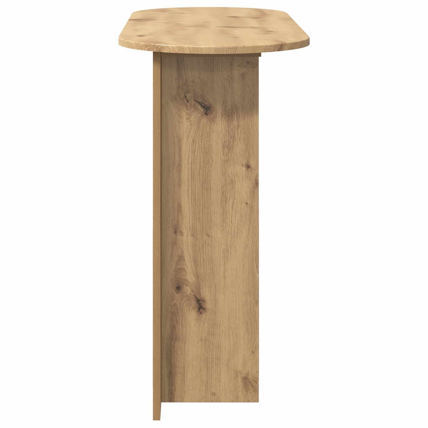 vidaXL Console Table Artisan Oak 100 x 39.5 x 75 cm Engineered Wood 6