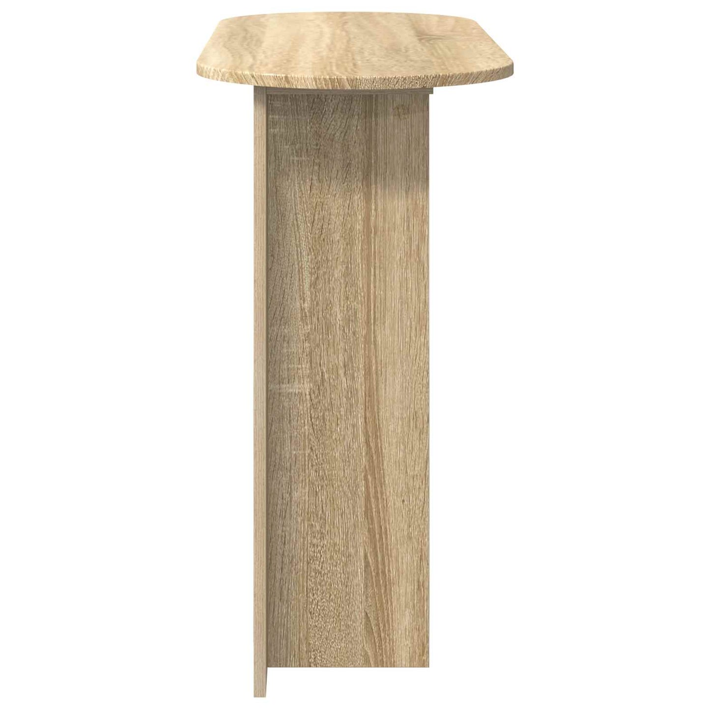 vidaXL Console Table Sonoma Oak 100 x 39.5 x 75 cm Engineered Wood 6