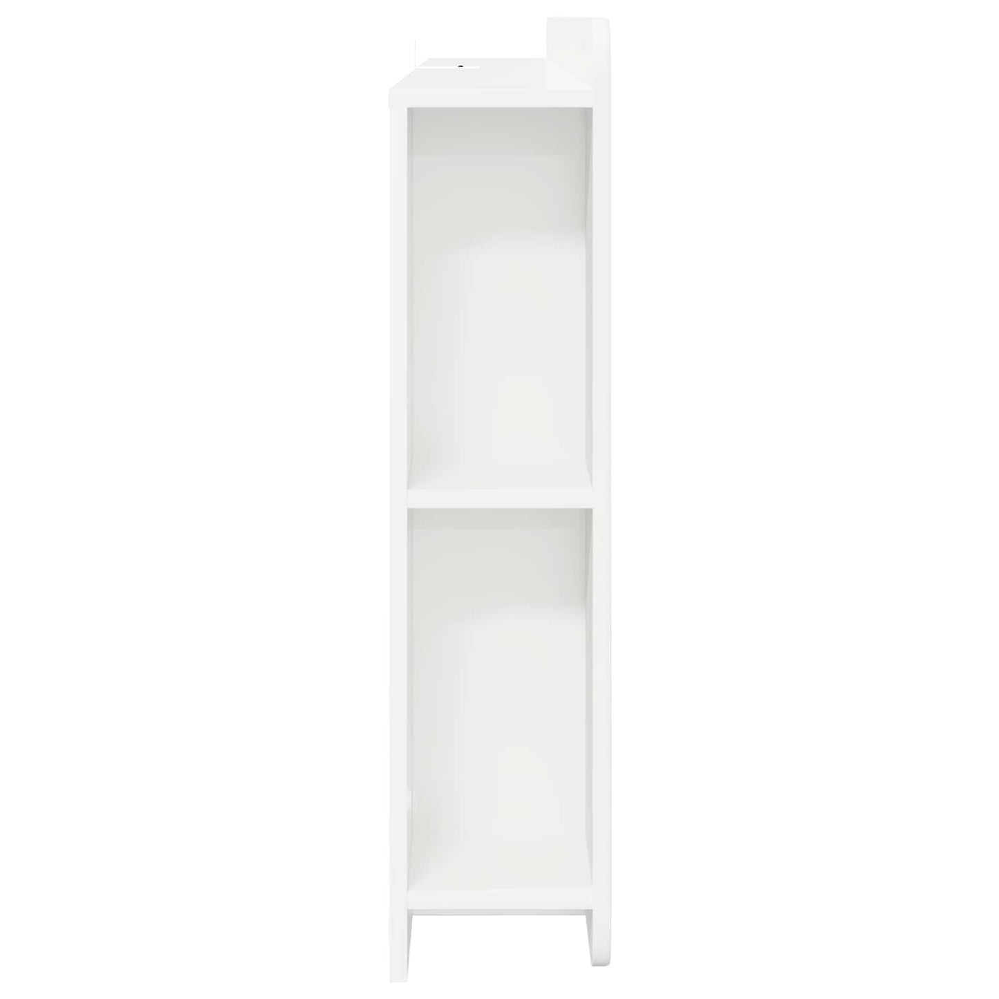 vidaXL Headboard Cabinet White 135 x 18.5 x 80 cm Engineered Wood 6