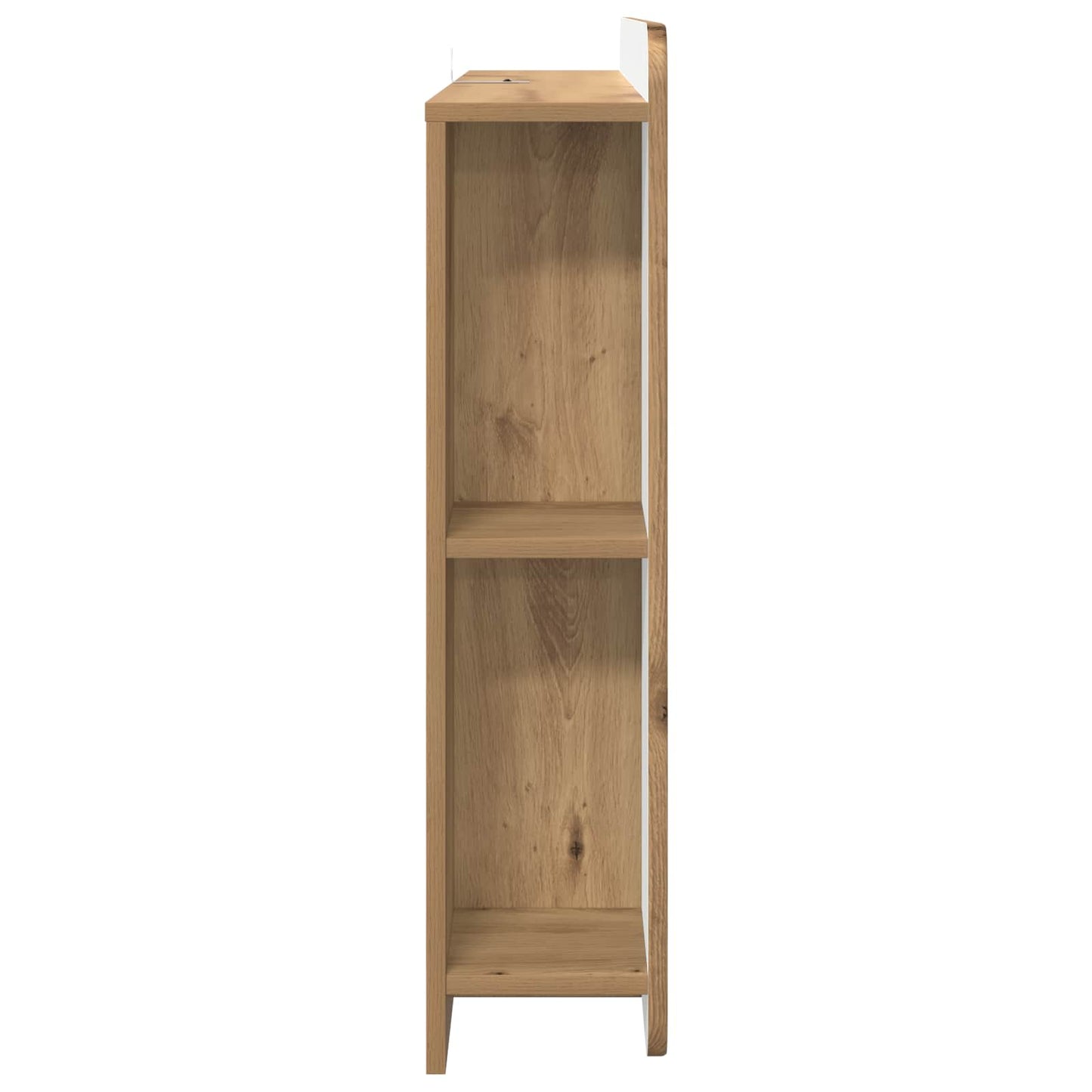 vidaXL Headboard Cabinet Artisan Oak 80 cm Engineered Wood 6