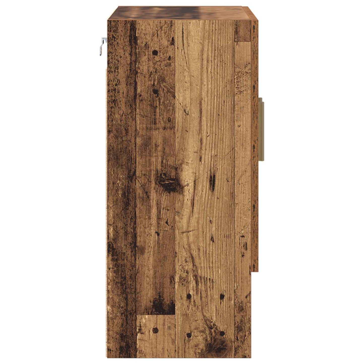 vidaXL Wall Cabinet 60 x 31 x 70 cm Engineered Wood Old Wood 6