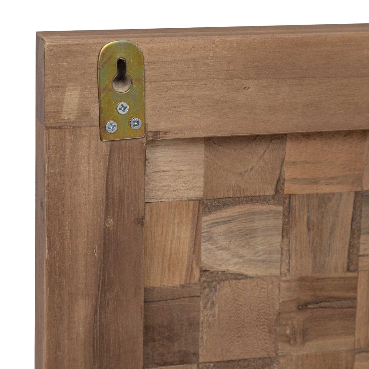 vidaXL Bed Headboard Natural Solid Teak Wood 6