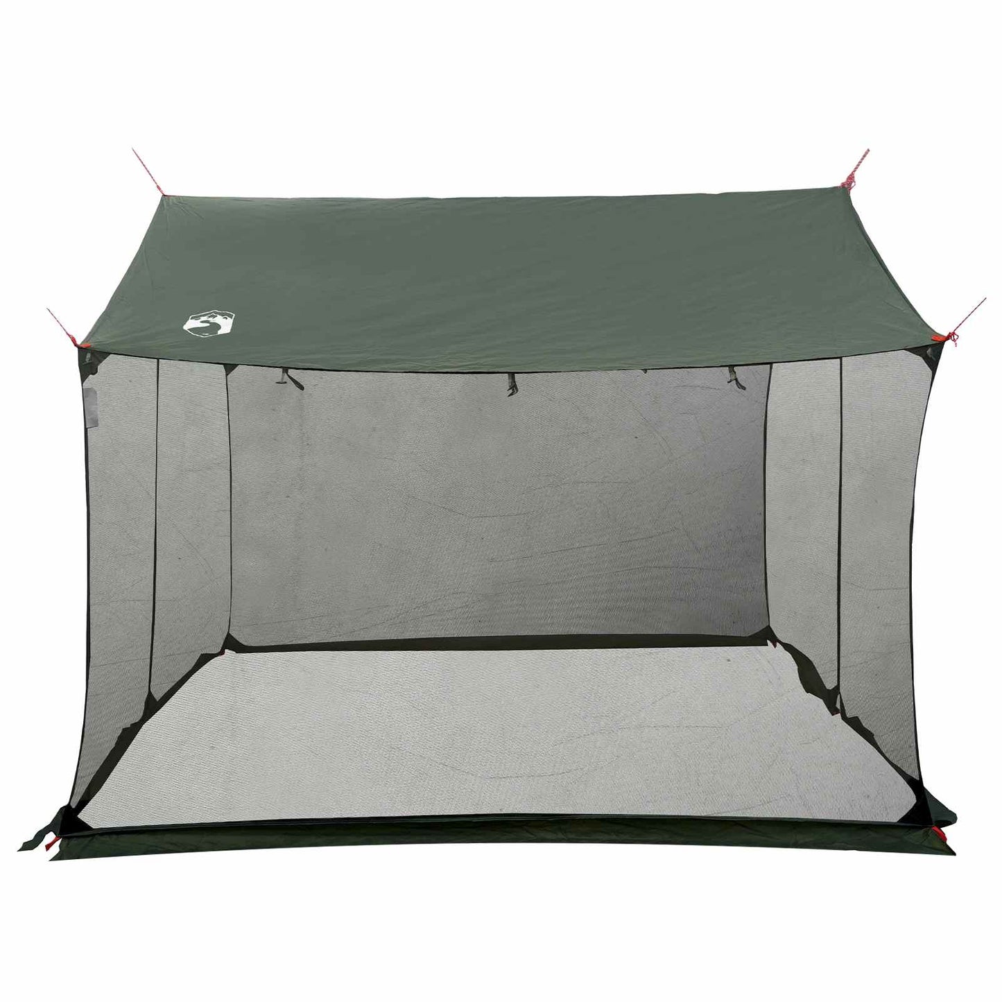 vidaXL Camping Tarp with Mesh Walls 270 x 210 x 210 cm Army Green 6