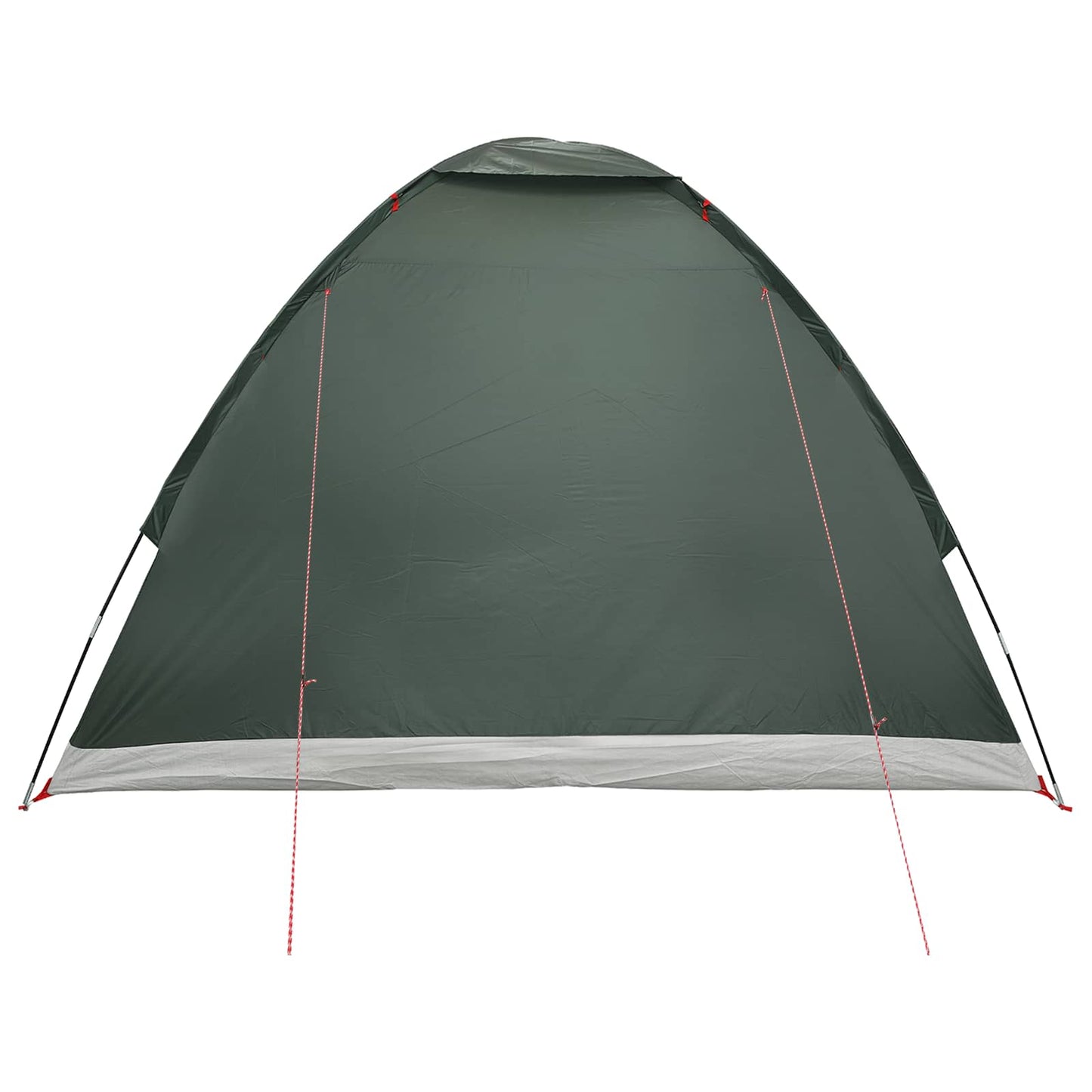 vidaXL Camping Tent 4-Person Army Green 185T Polyester with PU coating 6