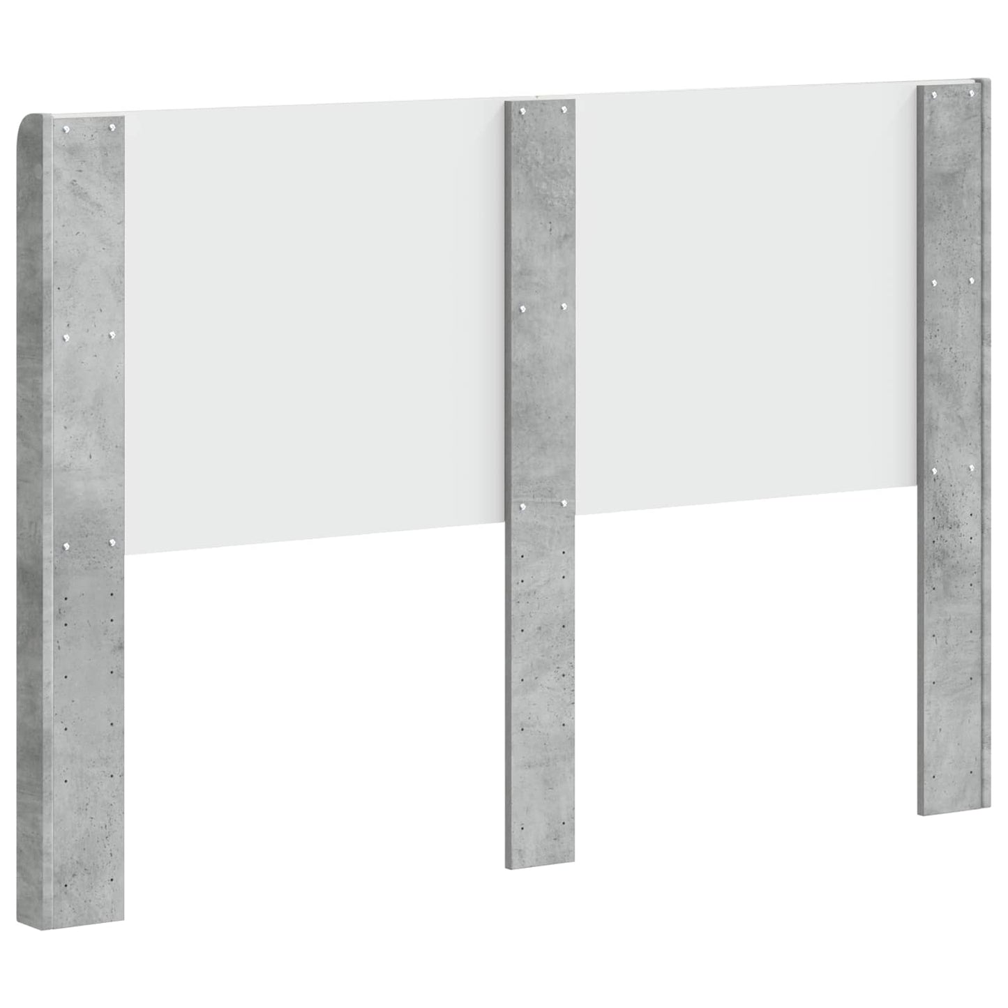 vidaXL Headboard Concrete Grey Engineered Wood 6