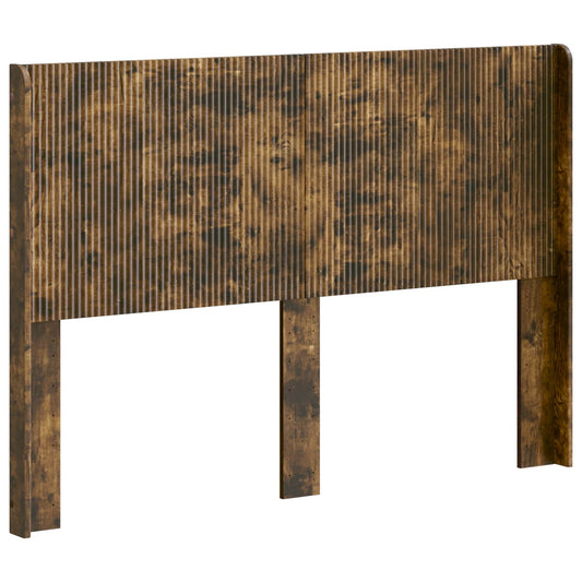 vidaXL Headboard Smoked Oak Engineered Wood 2