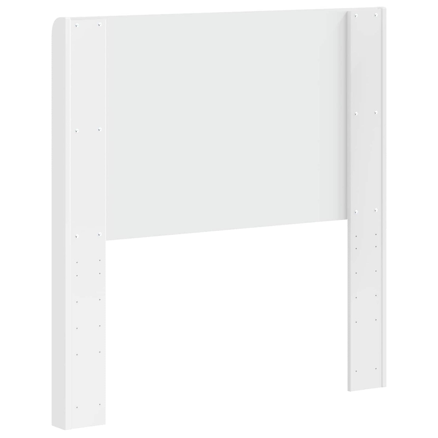 vidaXL Headboard High Gloss White Engineered Wood 6