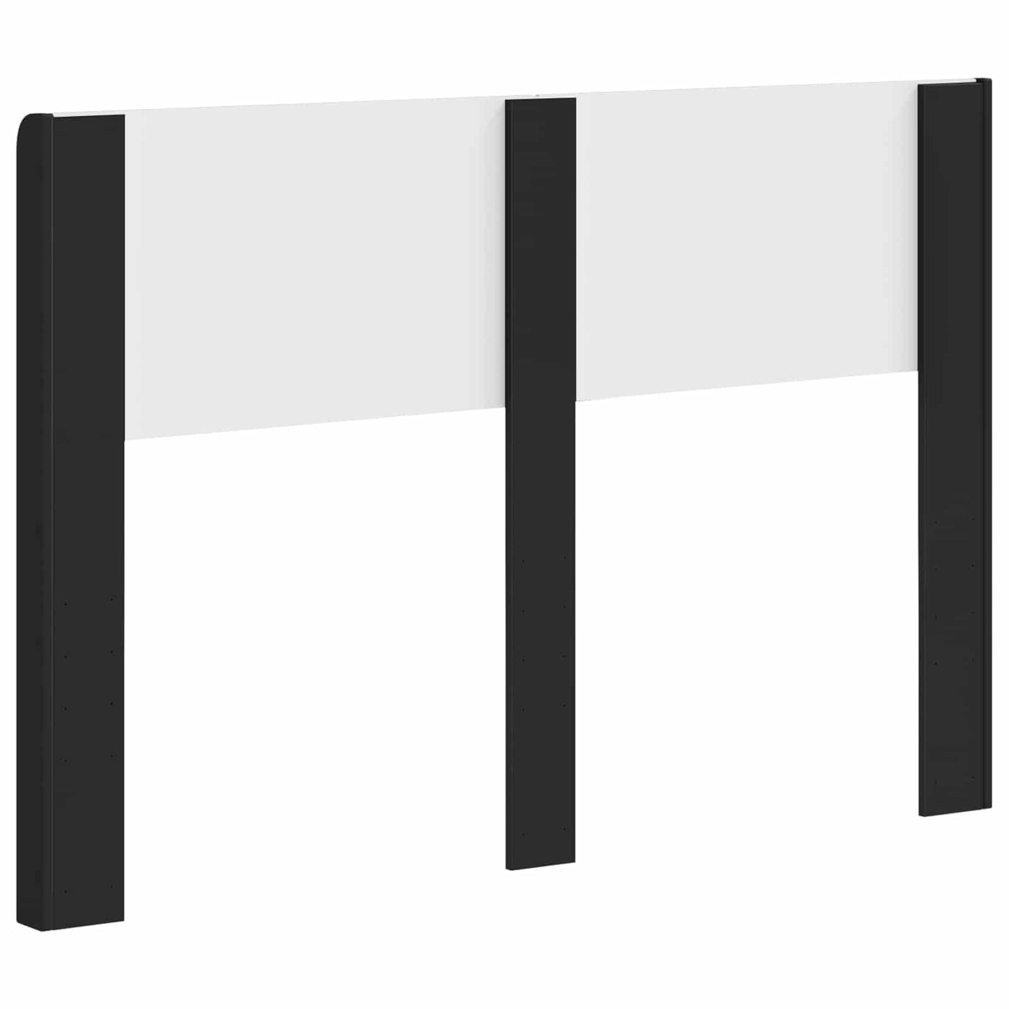 vidaXL Headboard Black PB 6