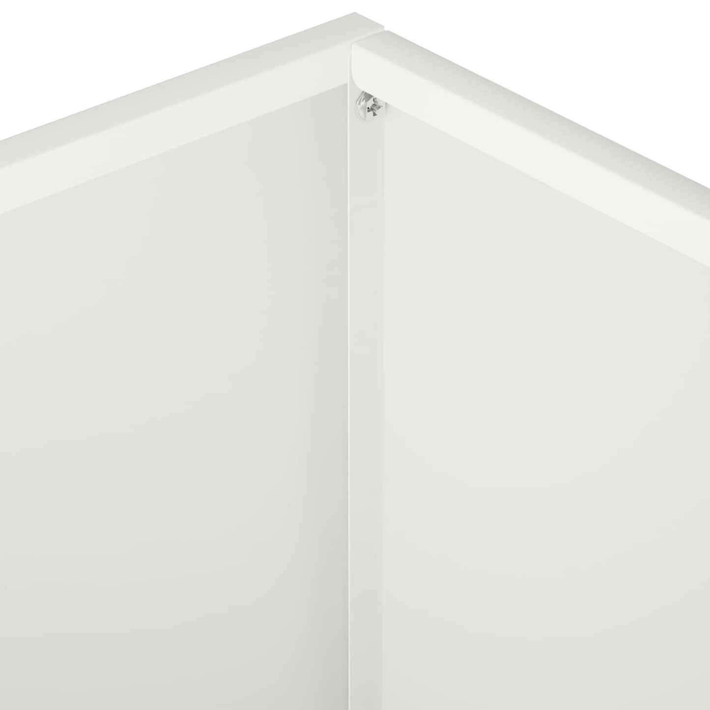 vidaXL Garden Planter 2 pcs White 40 x 40 x 30 cm Cold-rolled Steel 6