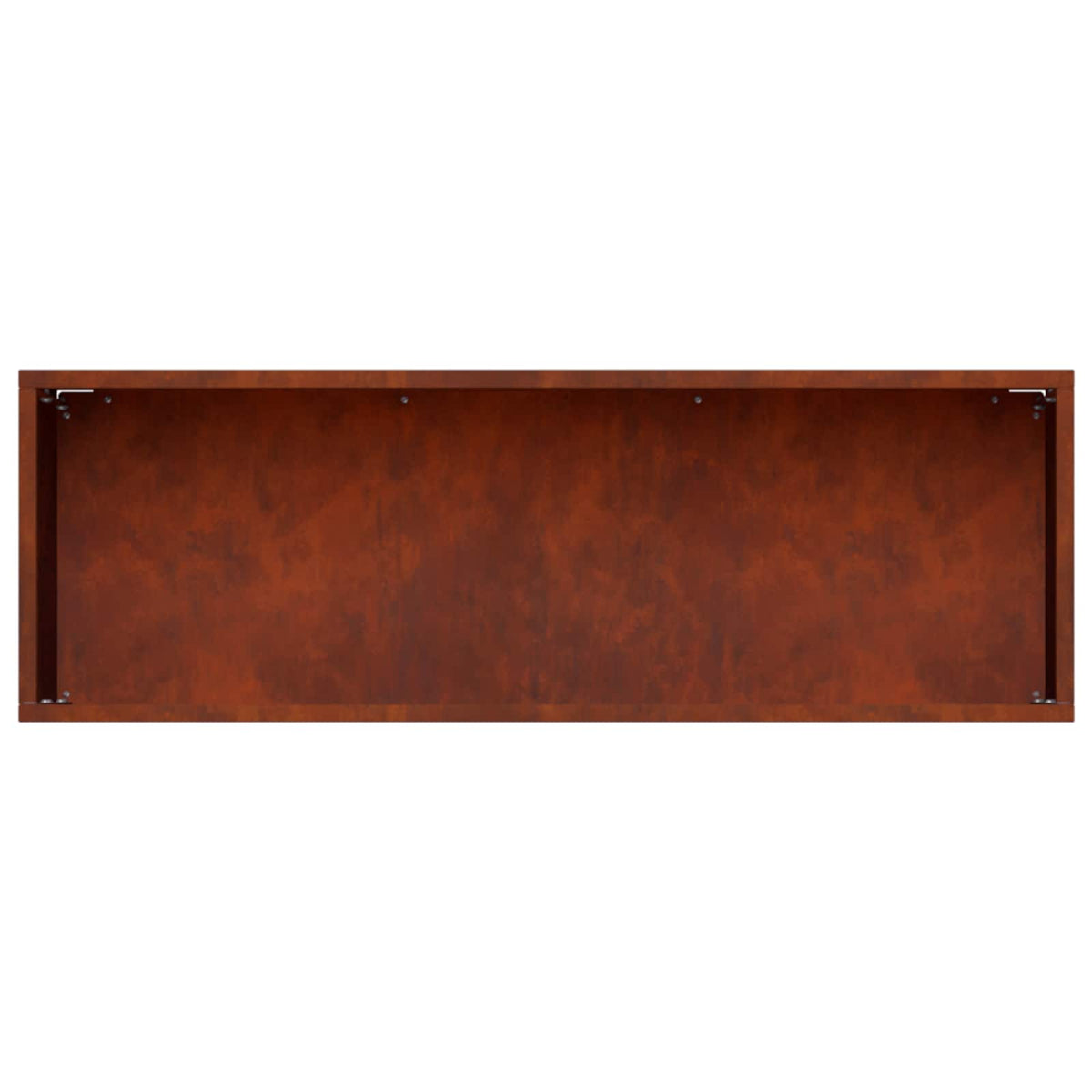 Garden Planter 2 pcs Rusty Weathering Steel