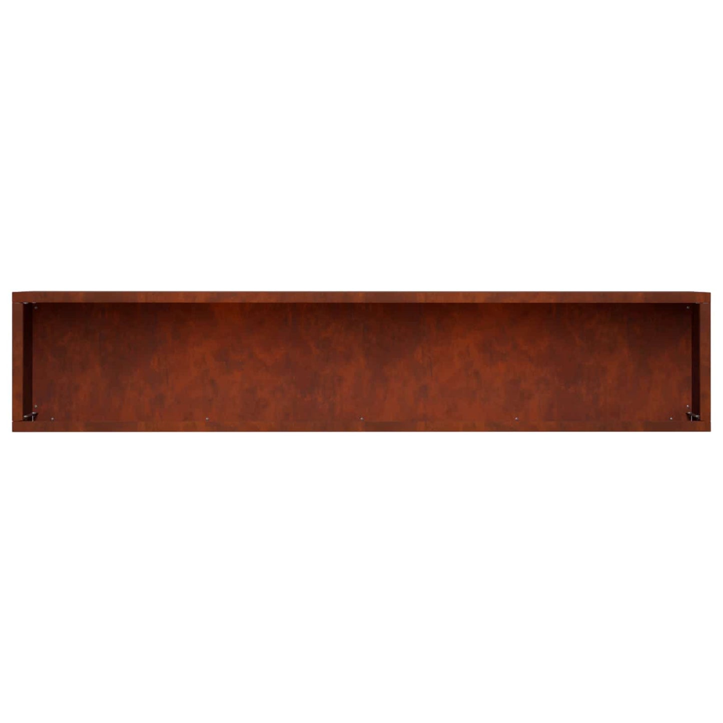 vidaXL Garden Planter 2 pcs Rusty 80 x 20 x 20 cm Weathering Steel 6