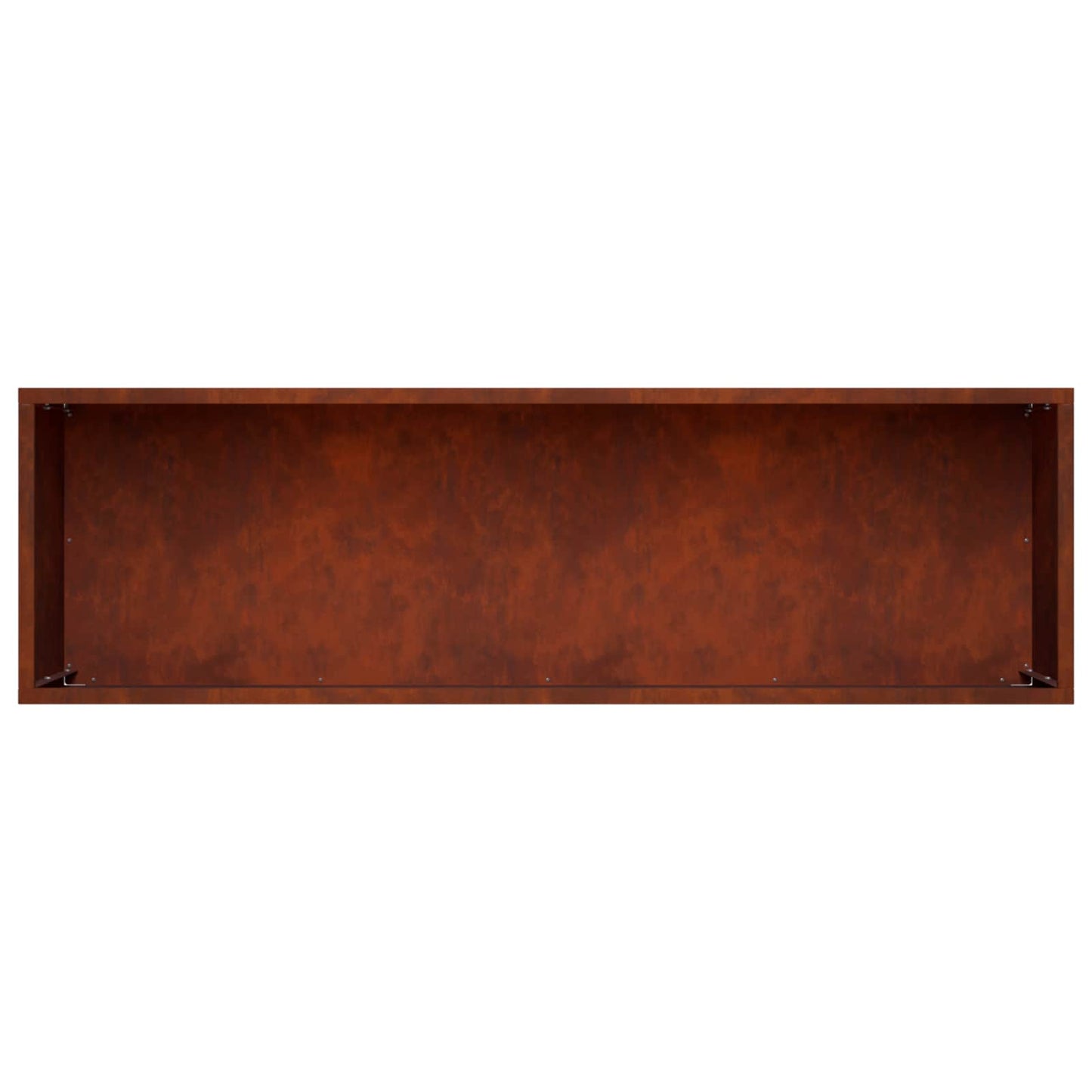vidaXL Garden Planter 2 pcs Rusty 80 x 30 x 30 cm Weathering Steel 6