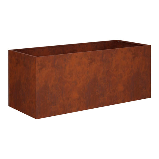 Garden Planter Rusty 1 Weathering steel Height 40 cm 40 cm