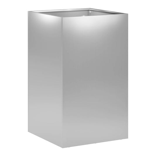 Garden Planter Silver Galvanised steel
