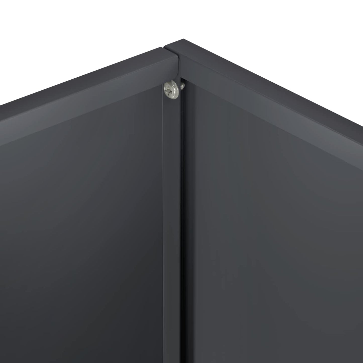 vidaXL Garden Planter 2 pcs Anthracite 40 x 20 x 50 cm 6
