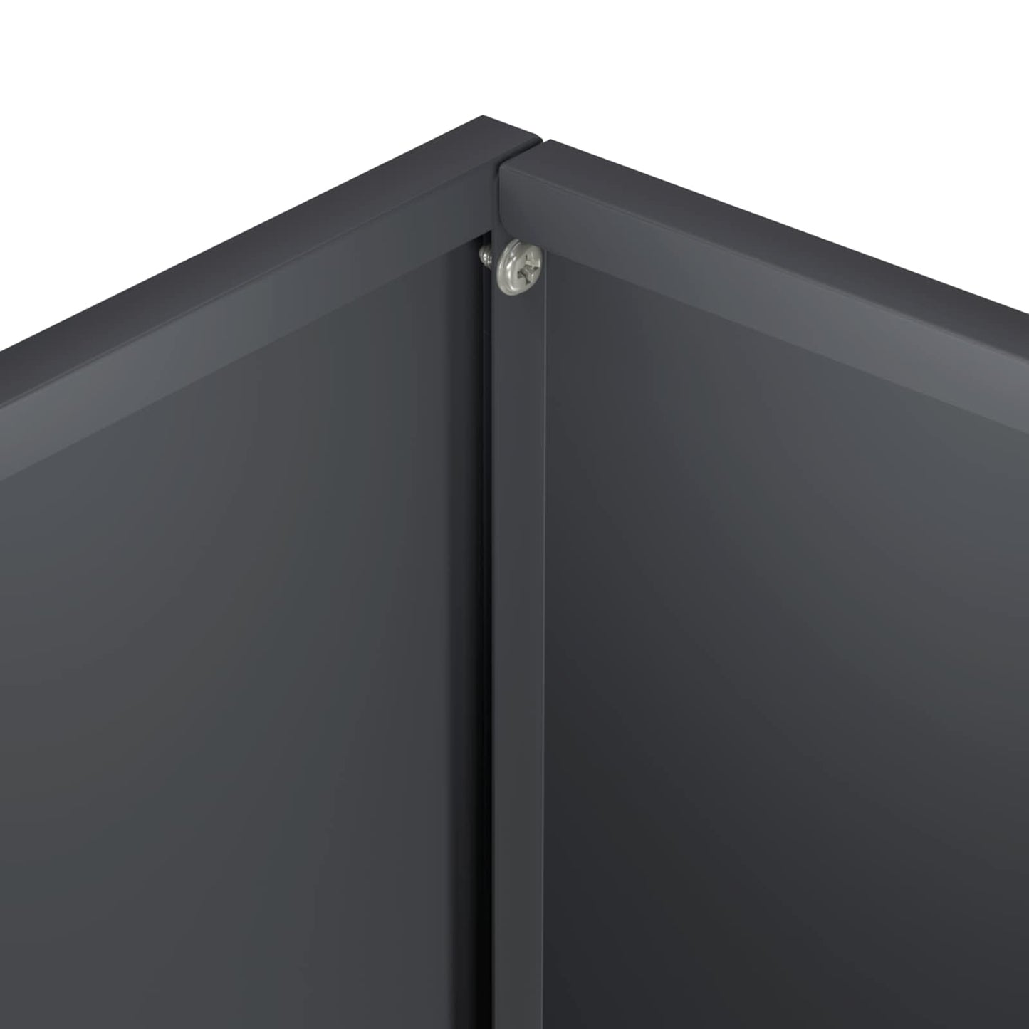 vidaXL Garden Planter 2 pcs Anthracite 40 x 30 x 50 cm 6
