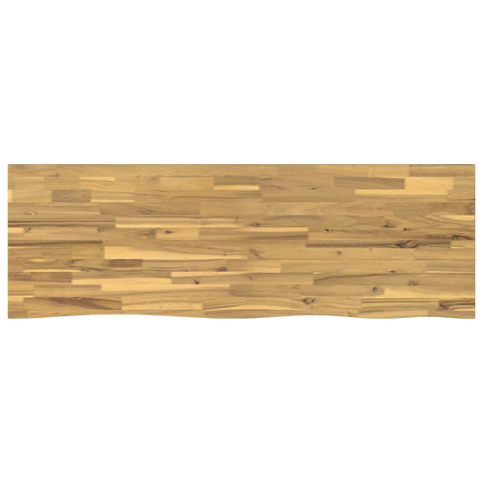 vidaXL Live Edge Table Top 140 x 40 x 3.2 cm Rectangular 2