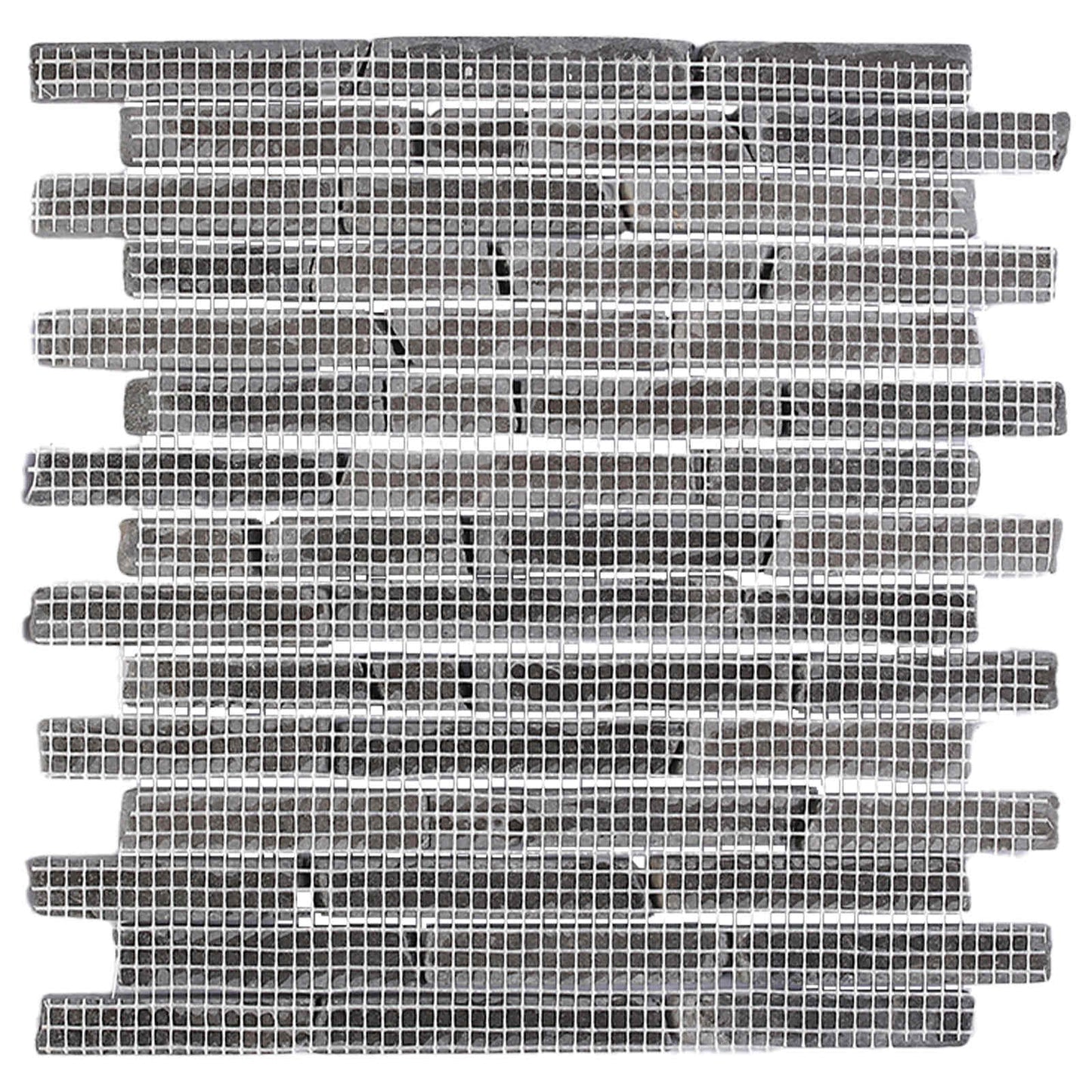 vidaXL Mosaic Tiles Grey 30 x 30 cm Marble 6