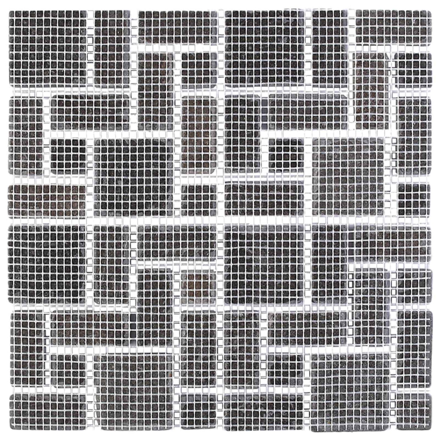 vidaXL Mosaic Tiles Grey 30 x 30 cm Marble 6