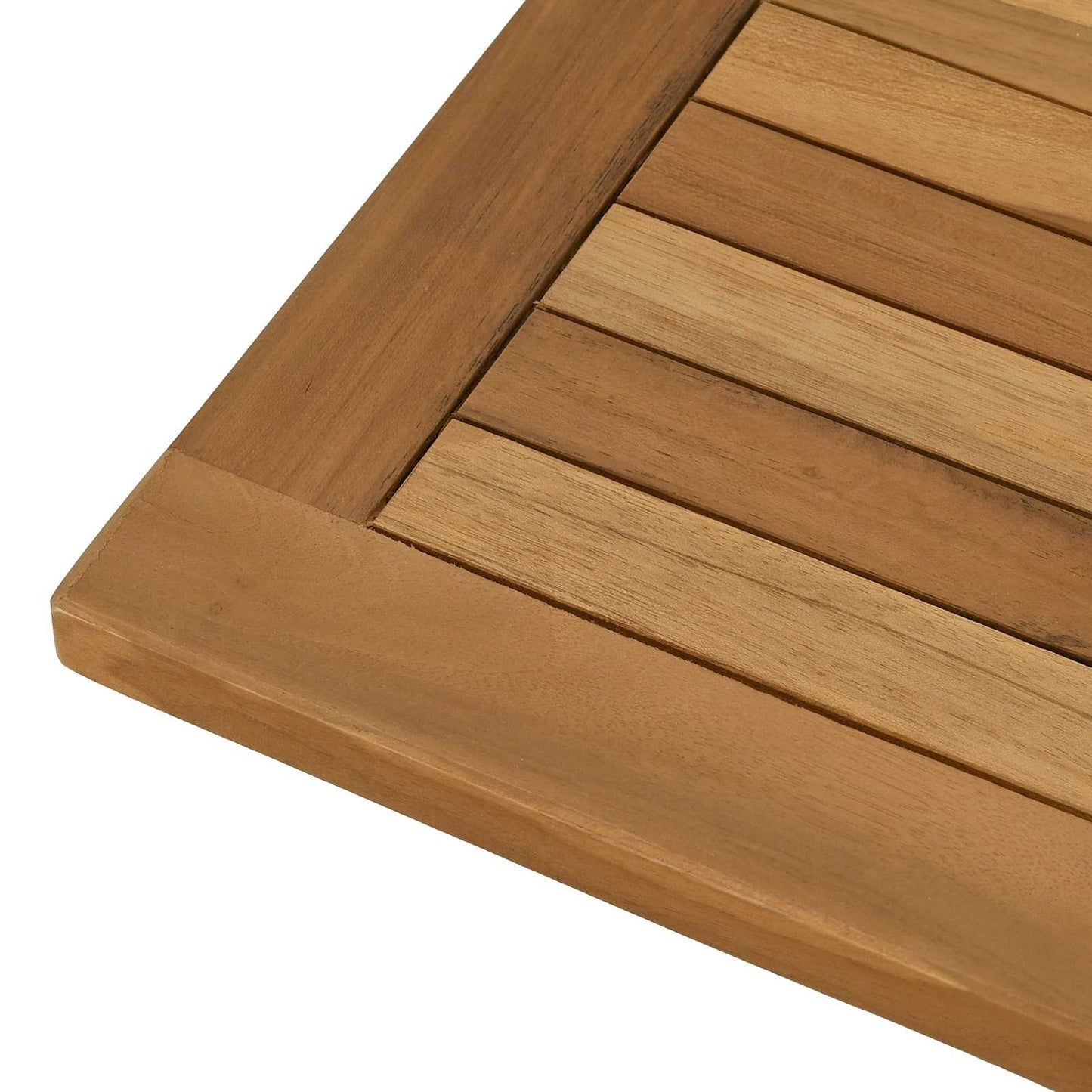 vidaXL Table Top Rectangular Solid Teak Wood Natural 6