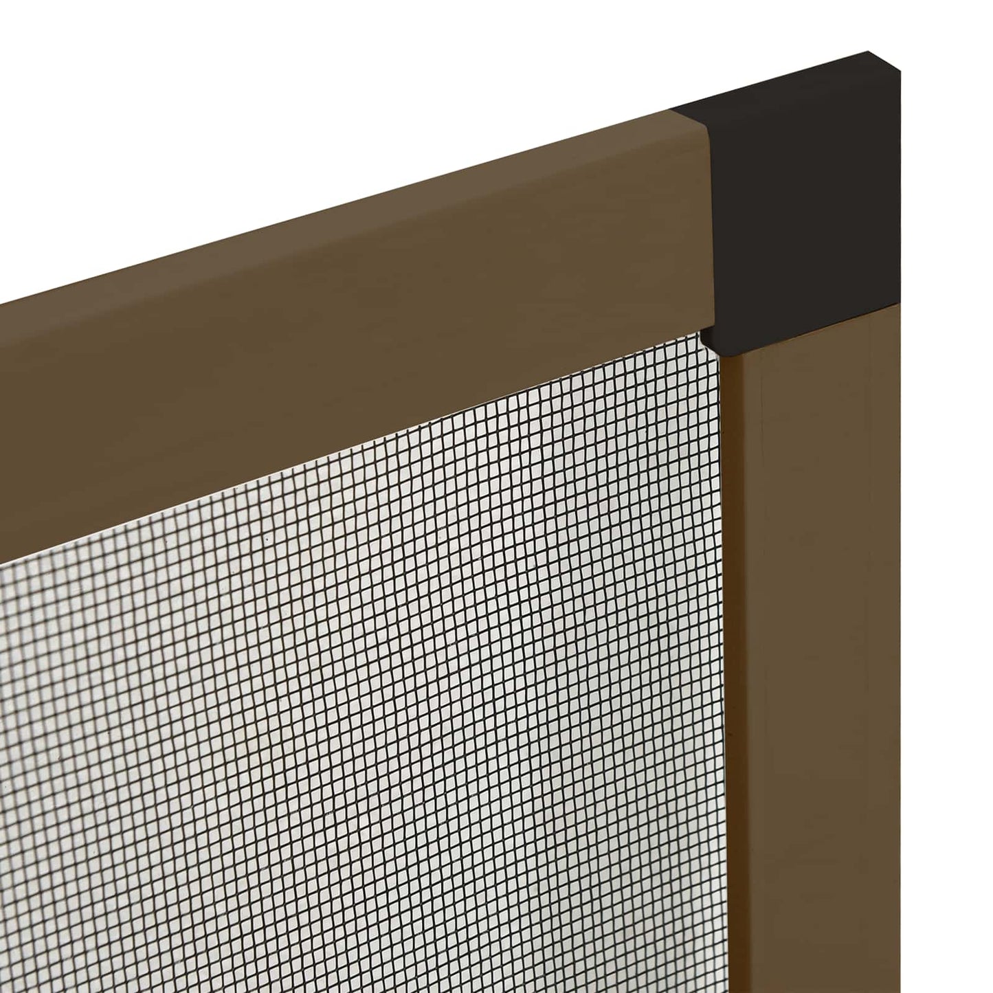 vidaXL Insect Screen for Windows Brown 110 x 130 cm 6