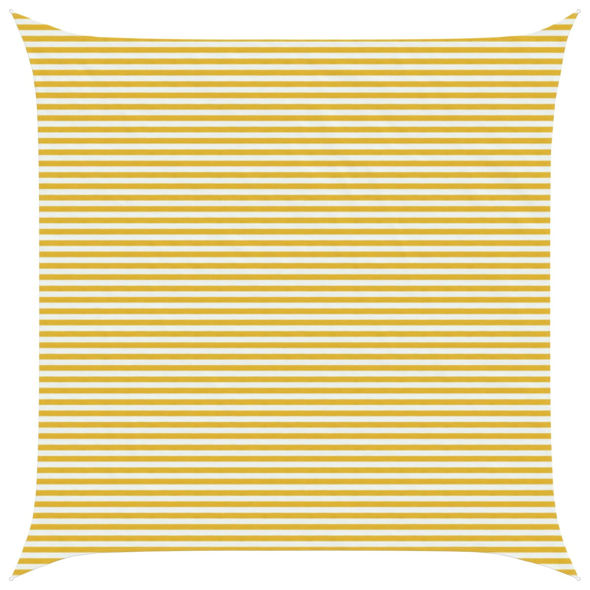 Sunshade Sail HDPE Yellow white