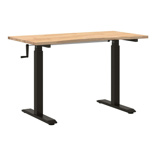 Desk Solid Oak Wood 120 x 60 cm