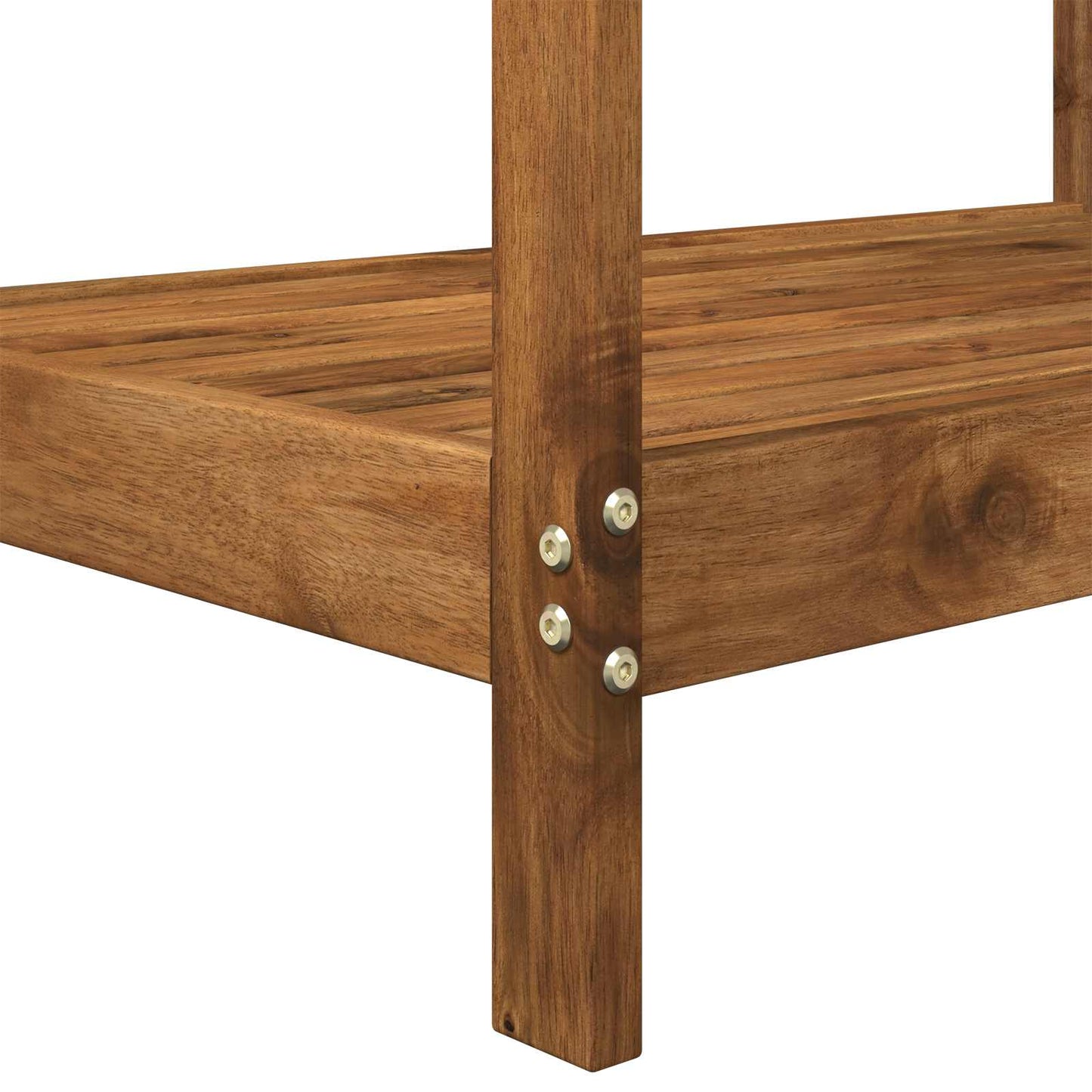 vidaXL Outdoor Potting Bench 86.5 x 48.5 x 106 cm Solid Acacia Wood 6