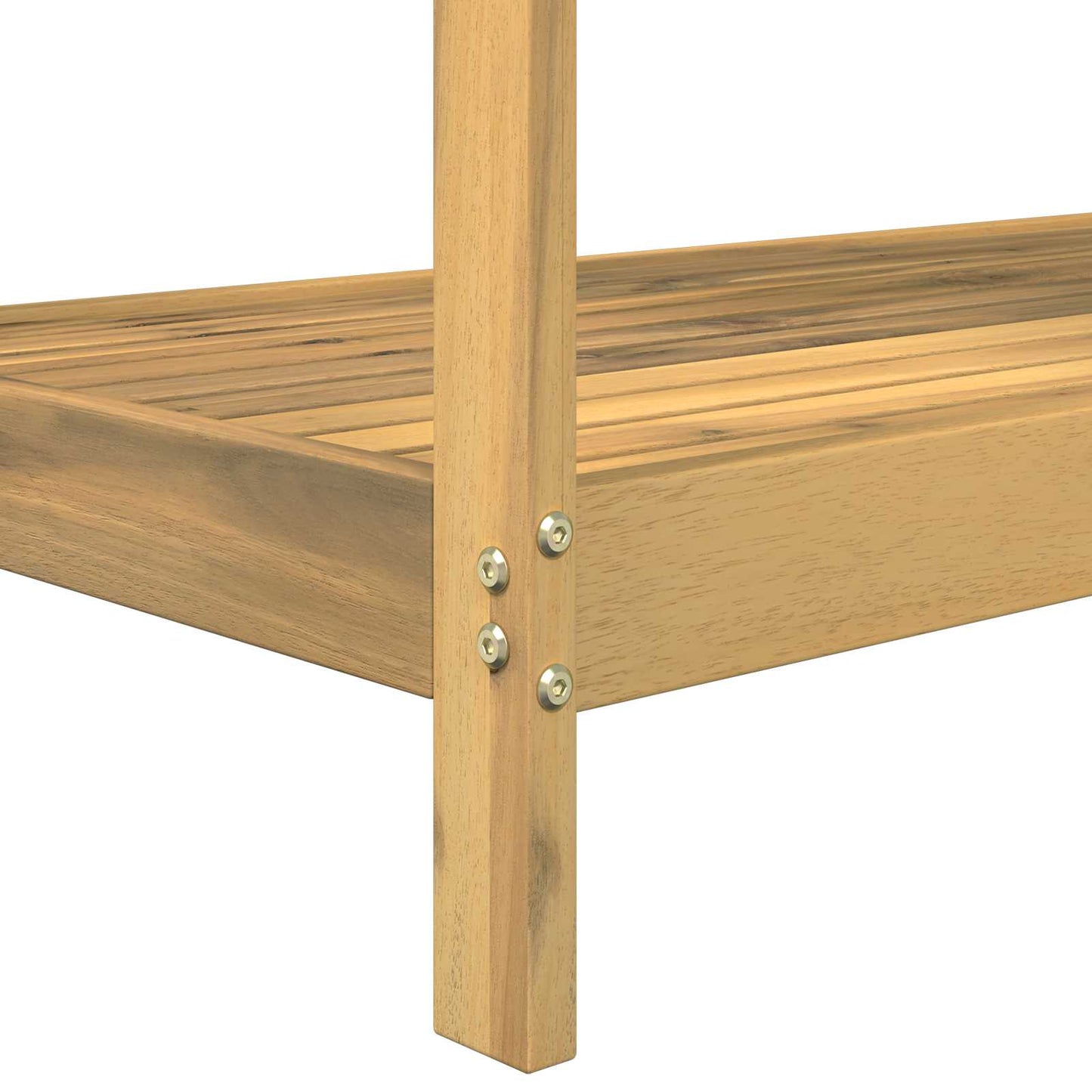 vidaXL Outdoor Potting Bench 86.5 x 48.5 x 106 cm Solid Acacia Wood 6