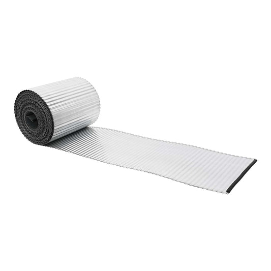 Lawn Edging Galvanised Steel Silver