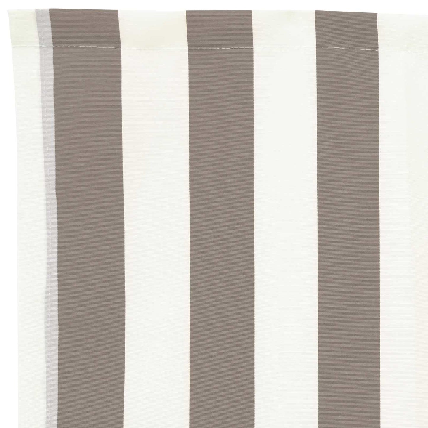 vidaXL Awning Canopy Replacement for 4x3 m Light Grey&White Stripe 6