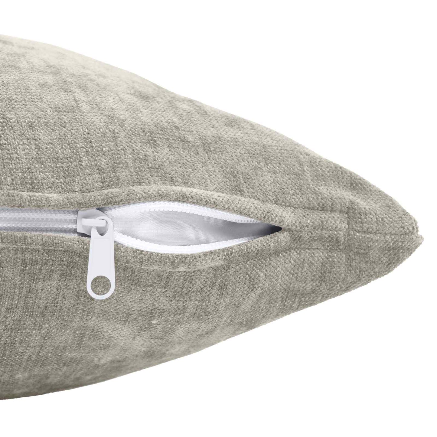 vidaXL Cushion Cover 12 pcs HEERLEN Light Grey 40 x 40 cm 6