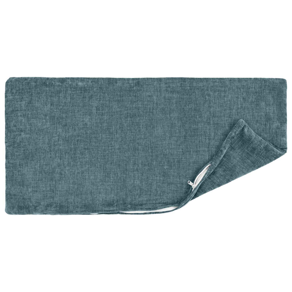 HEERLEN Blue Chenille Fabric