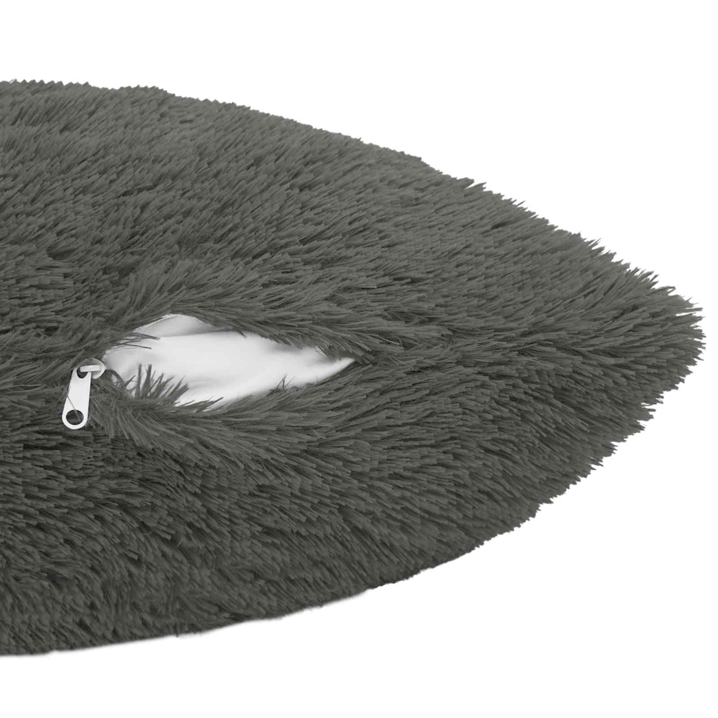 vidaXL Cushion Cover 12 pcs HEERLEN Light Grey 40 x 80 cm PV Fleece 6