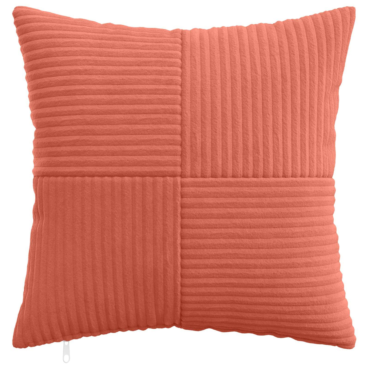 Cushion Cover ALMELO Corduroy Width Red orange